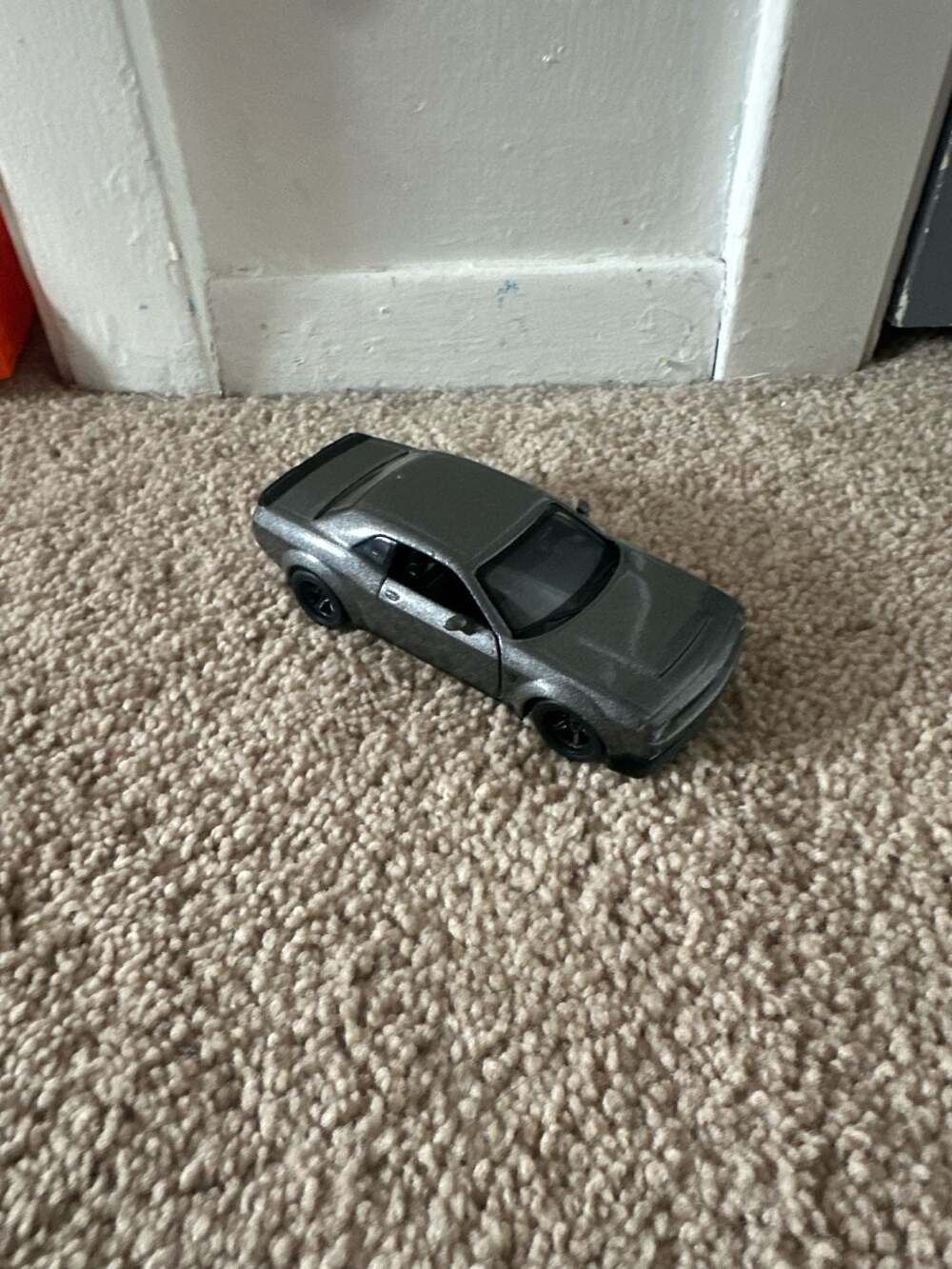RMZ City 1/36 Scale Dodge Challenger SRT Demon Diecast Model Car Grey